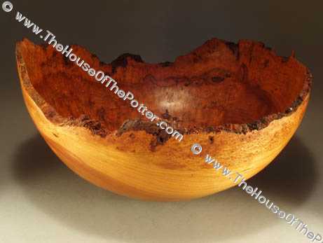 Large Cherry Burl Bowl